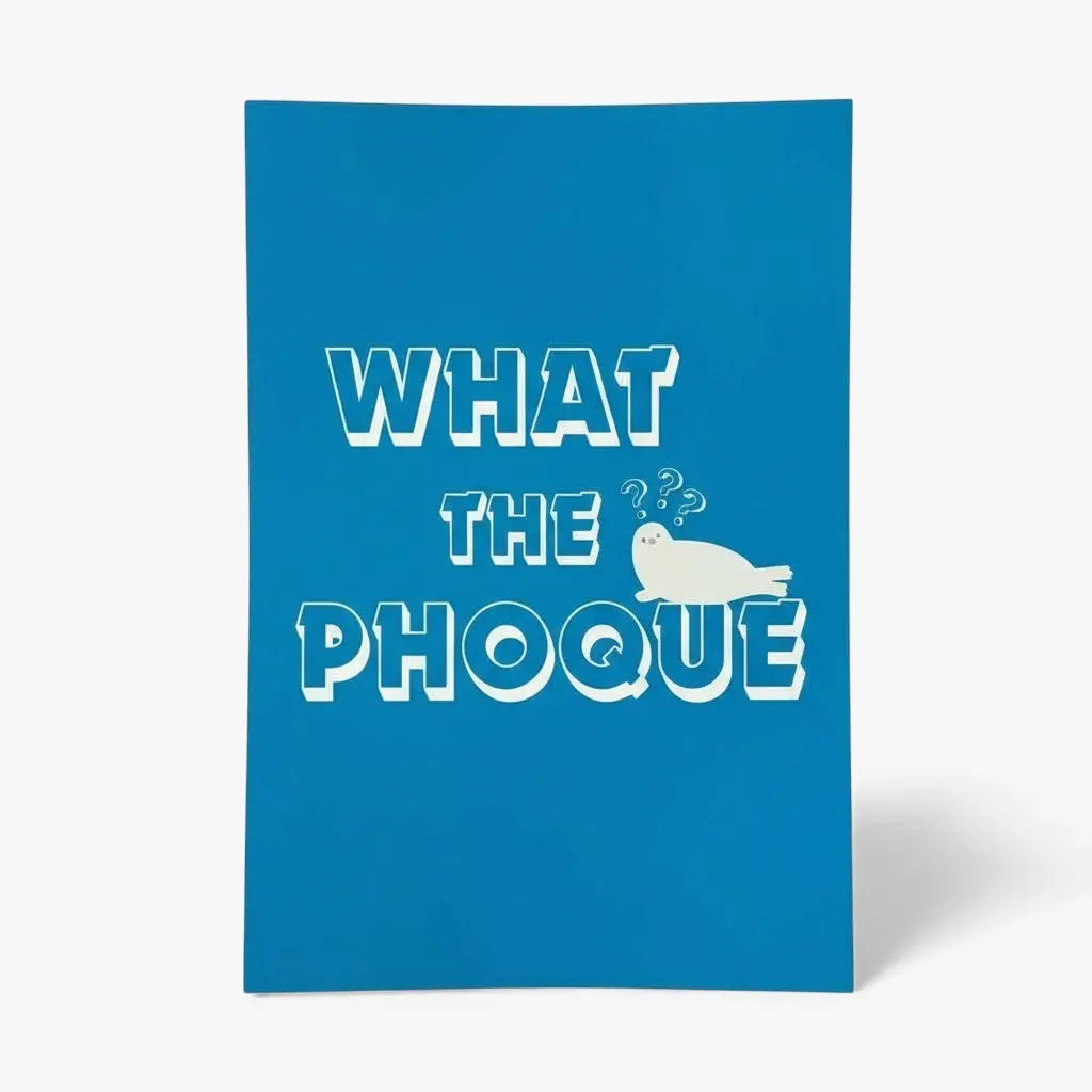 Affiche original cadeau carte postale, illustration 10x15cm à 3euros