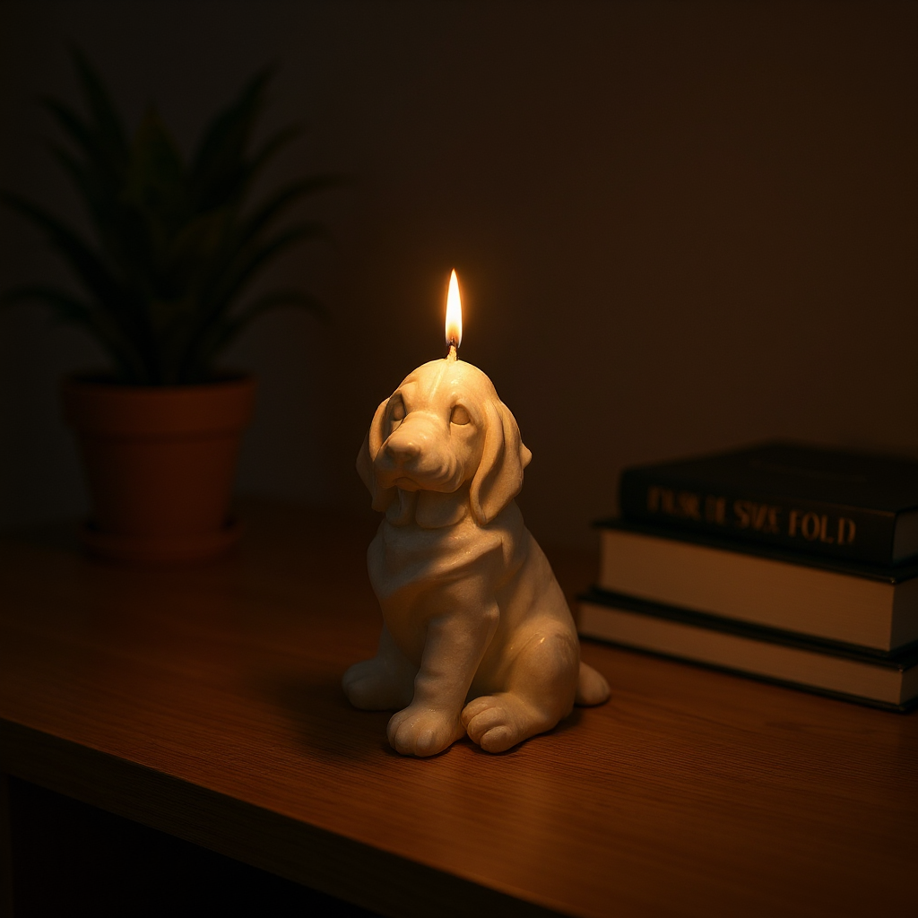 Bougie Chien Comme tu veux.