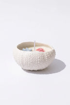 Bougie Pot en forme d'oursin - Comme tu veux.