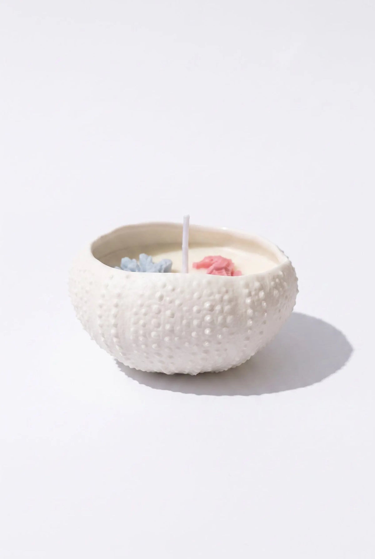 Bougie Pot en forme d'oursin - Comme tu veux.
