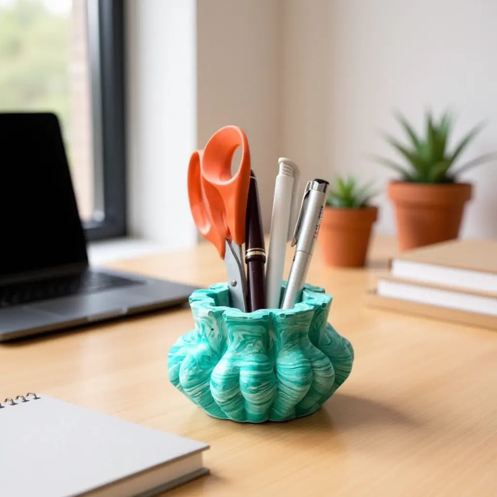 Pot à crayons en forme de fesses Comme tu veux.