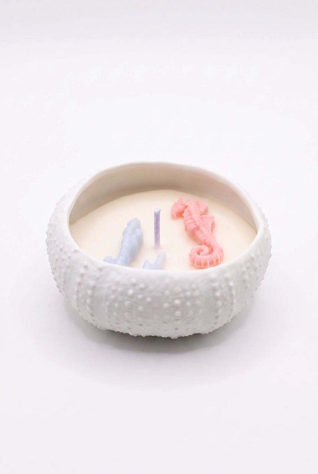 Bougie Pot en forme d'oursin - Comme tu veux.