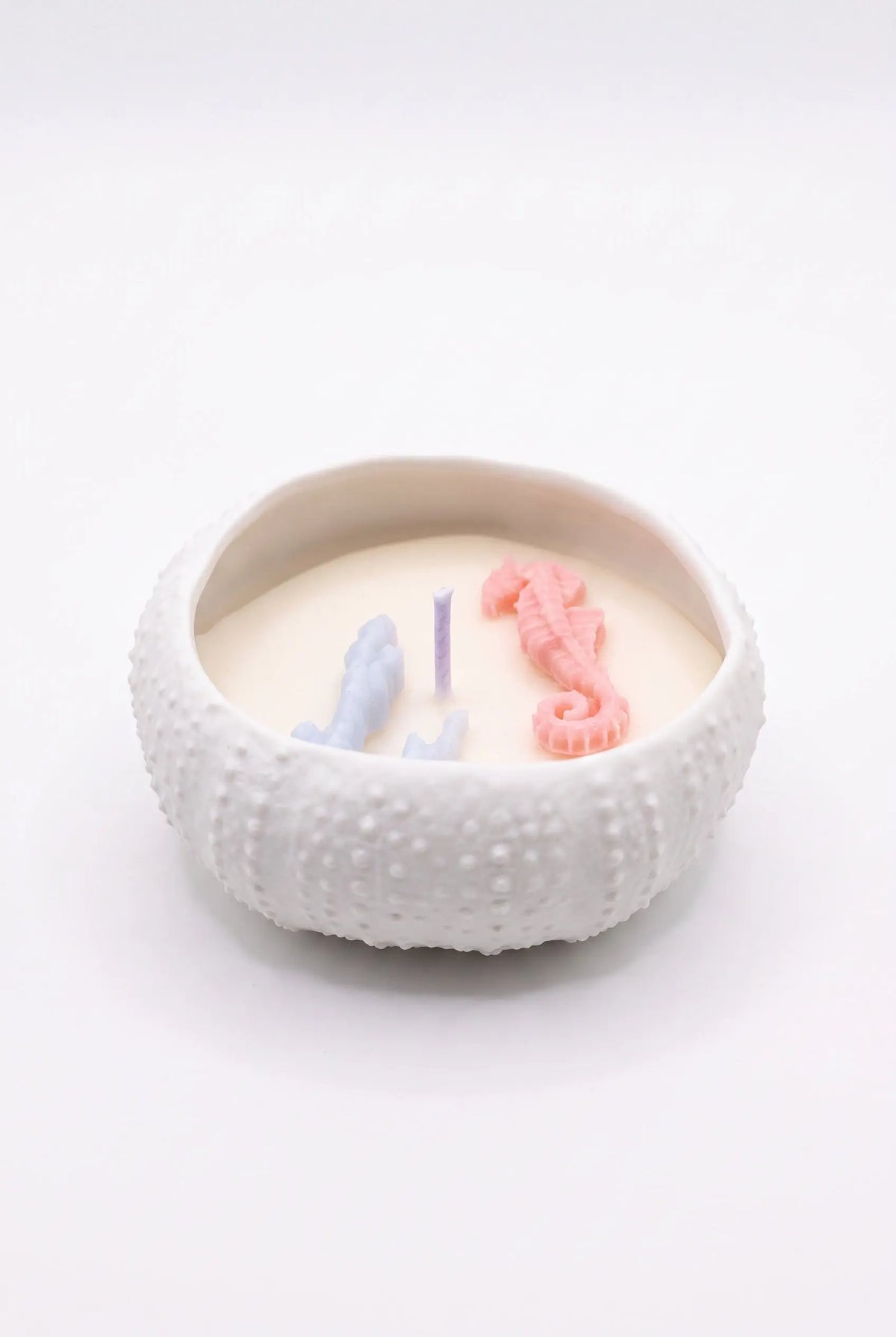 Bougie Pot en forme d'oursin - Comme tu veux.