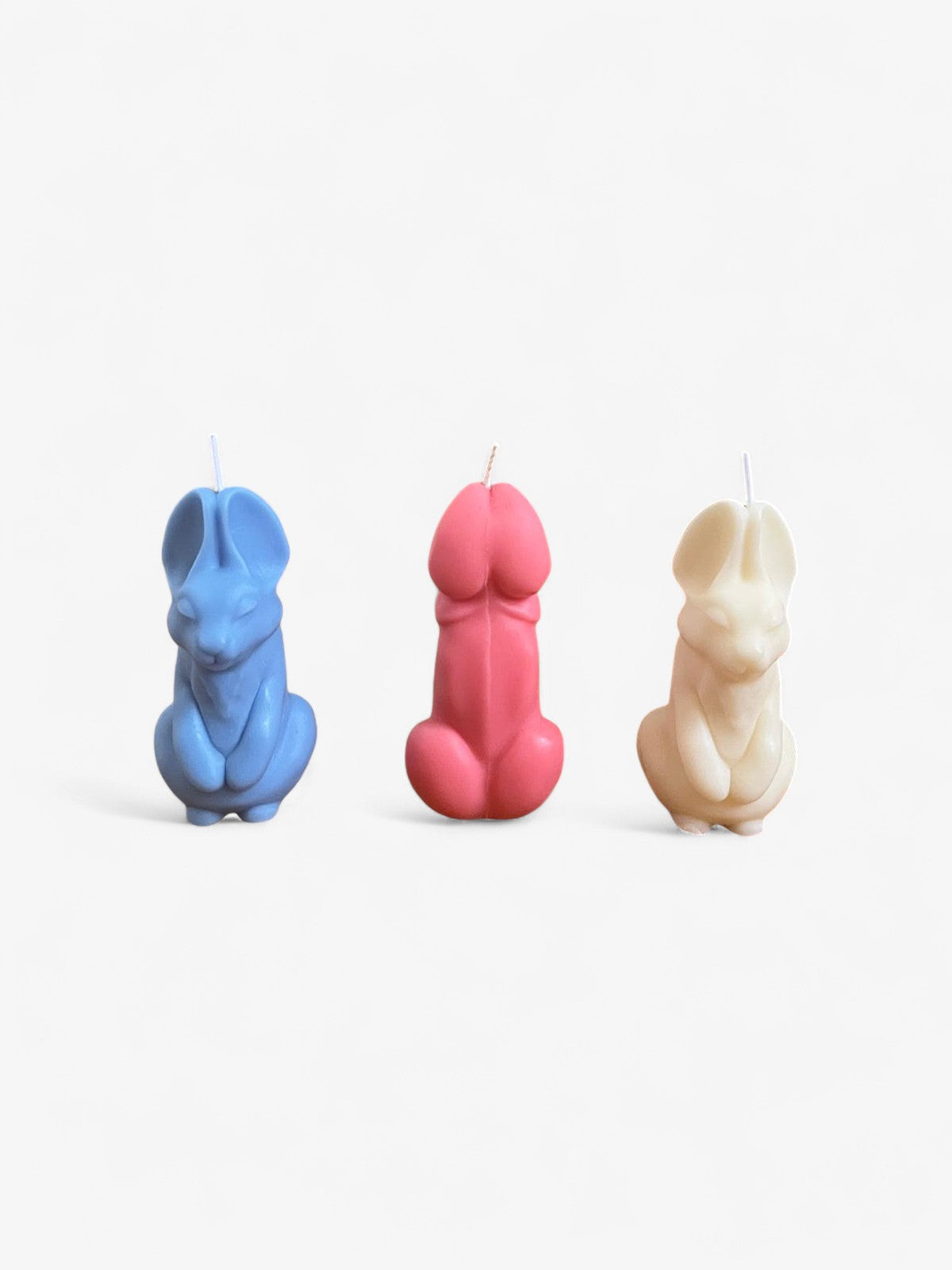 Bougie lapin zizi Comme tu veux.